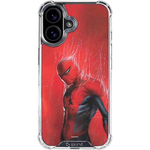 Marvel Spiderman The Amazing Spiderman iPhone 16 Clear Case